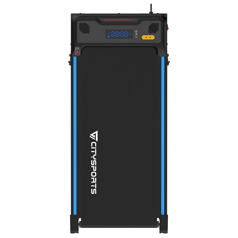 CITYSPORTS WP6SK — Walking Pad 440W, 1–6 km/h, incline 3 levels (up to 13.41%) | Foldable, Black