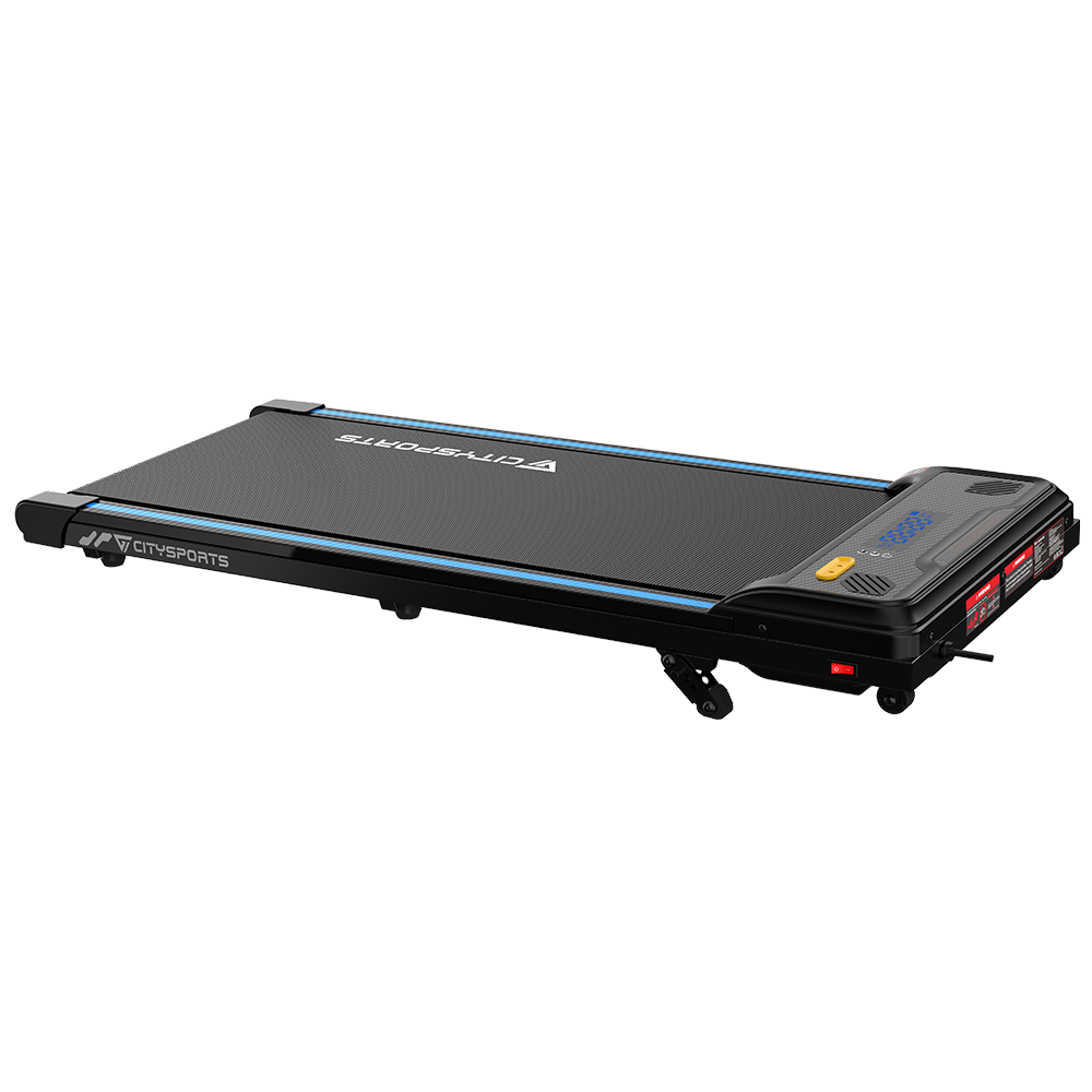 CITYSPORTS WP6SK — Walking Pad 440W, 1–6 km/h, incline 3 levels (up to 13.41%) | Foldable, Black