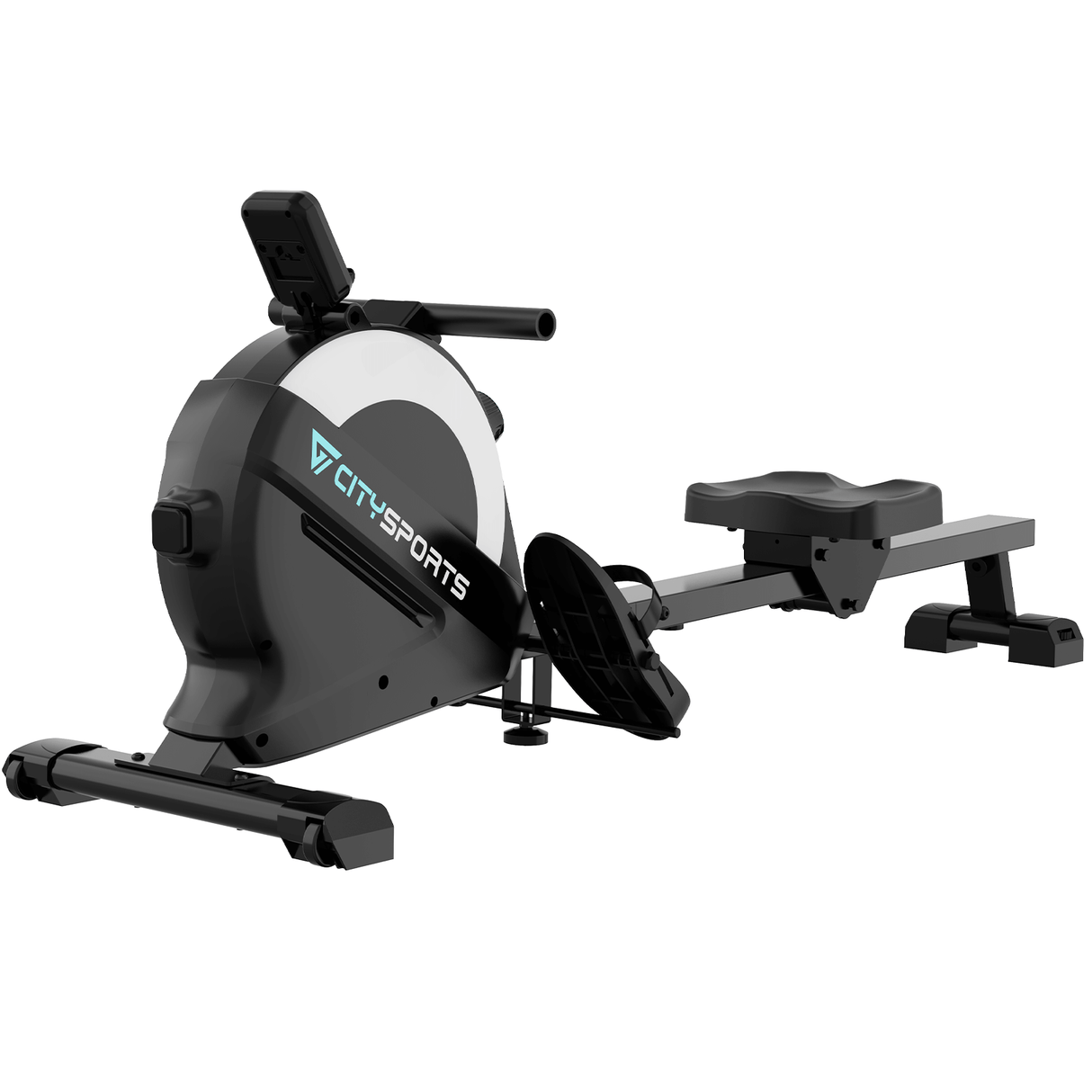 CITYSPORTS HC1 PRO Magnetic Rowing Machine – Quiet Foldable Home Rower, 16 Levels, LCD, 120 kg